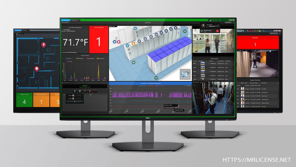 Security Center desktop interface
