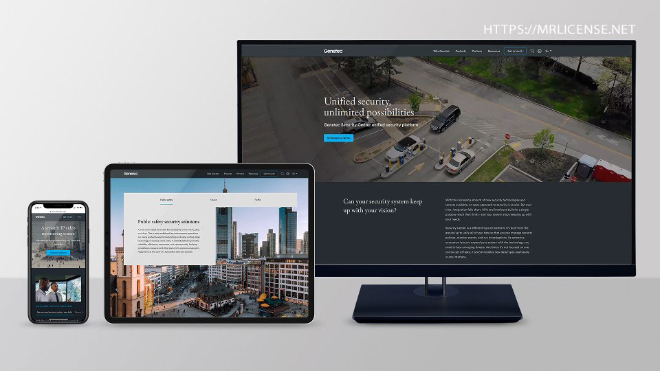 Security Center web and mobile